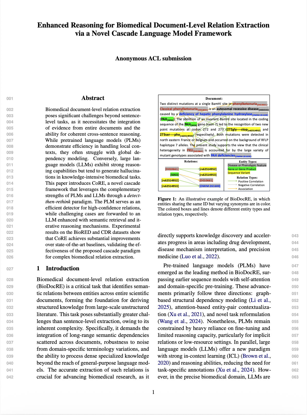 Enhanced Reasoning for Biomedical Document-Level Relation Extraction via a Novel Cascade Language Model Framework